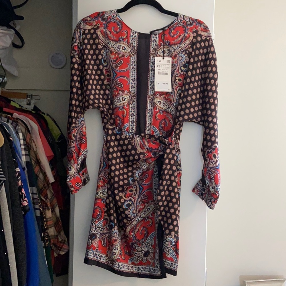 Zara wrap dress